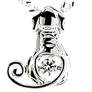 Enchanted 'Humane Society' Cara Mia Simulated Diamond Pendant